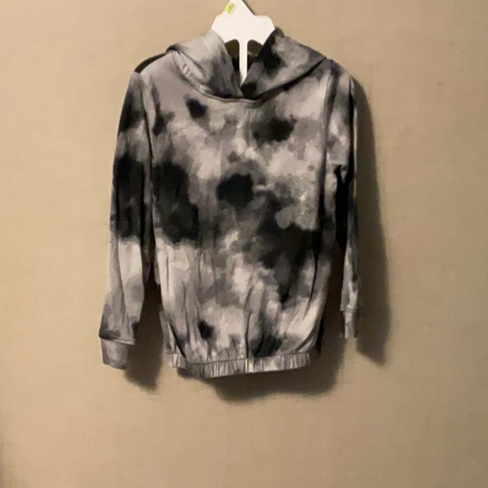 Garanimals Black and Gray Tie-Dye Hoodie